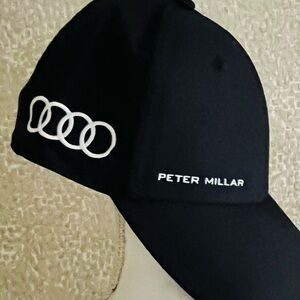 NWOT Peter Millar navy Audi hat